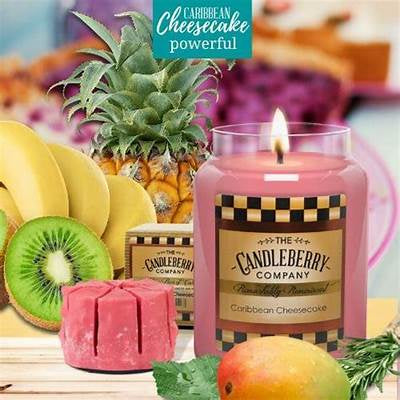 Candleberry Candle Caribbean Cheesecake 26oz