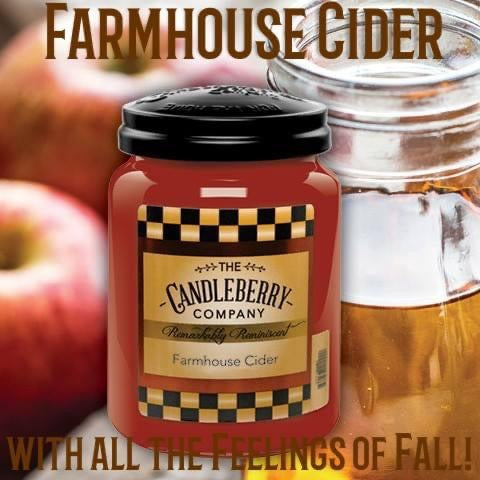 Candleberry Candle Farmhouse Cider 26oz
