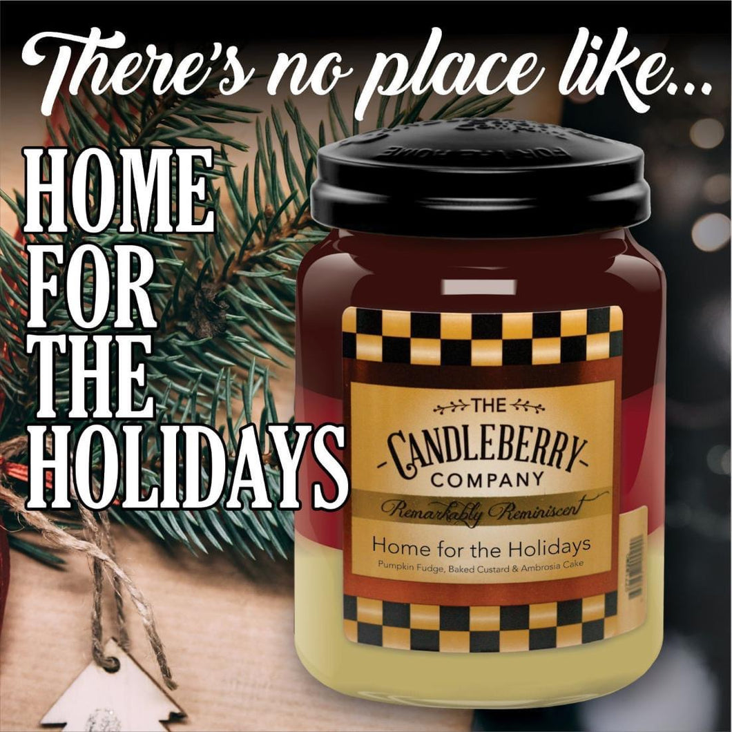 Candleberry Candle Home For The Holidays 26oz