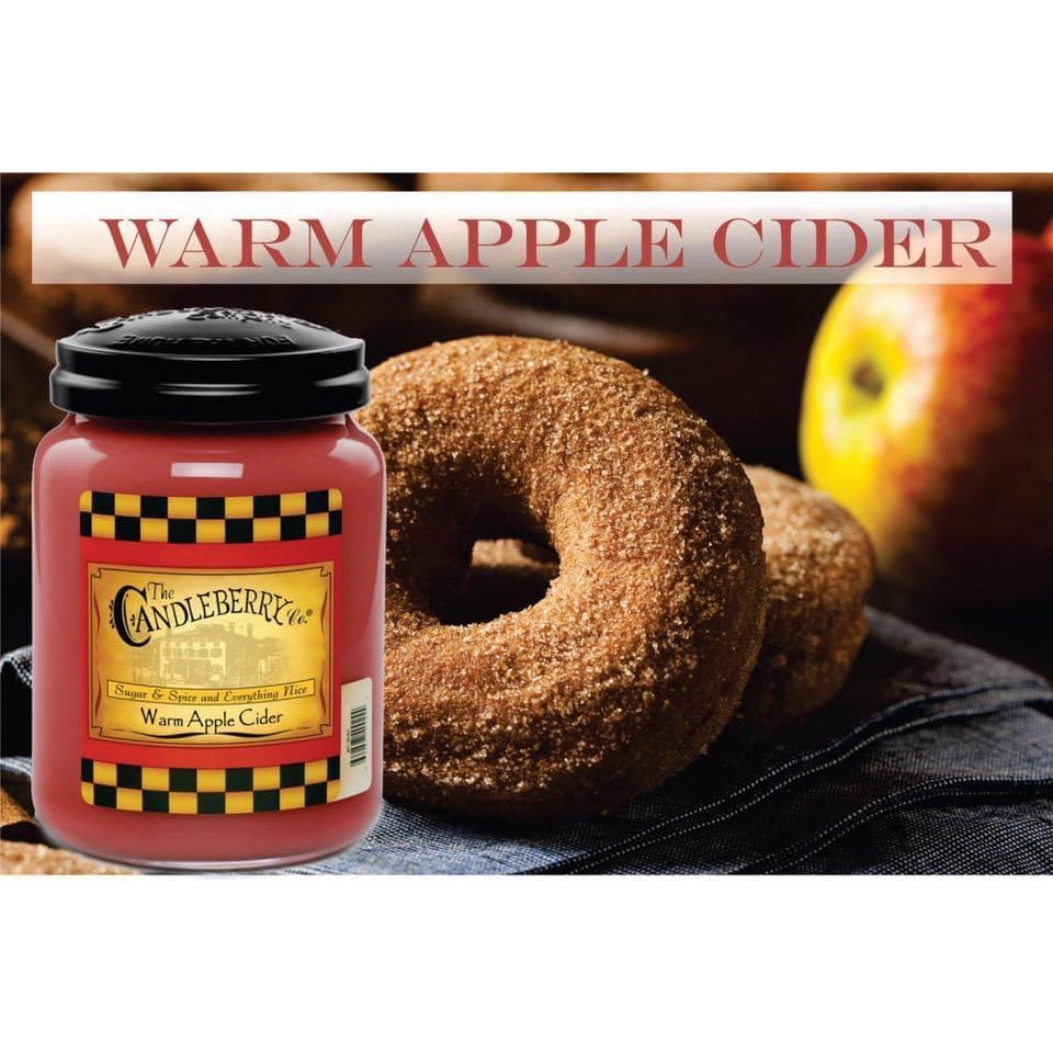 Candleberry Candle Warm Apple Cider 26oz